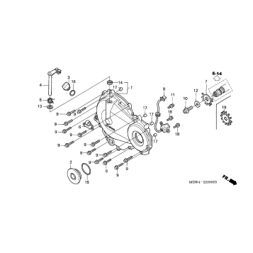RIGHT CRANKCASE COVER