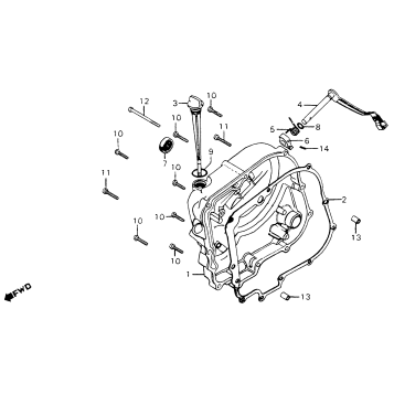 RIGHT CRANKCASE COVER