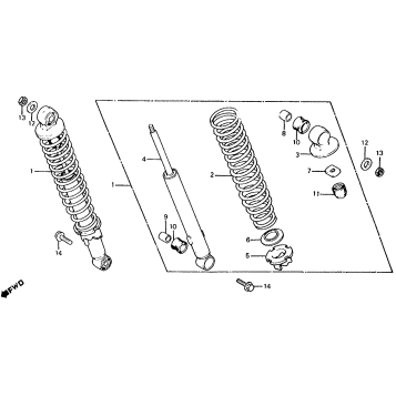 SHOCK ABSORBER 81-85