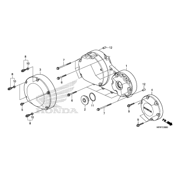 RIGHT CRANKCASE COVER