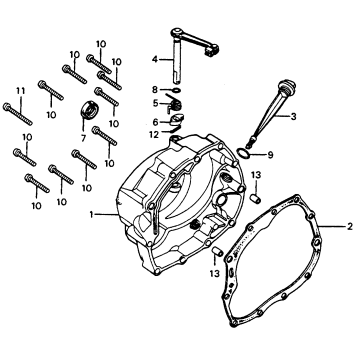 RIGHT CRANKCASE COVER