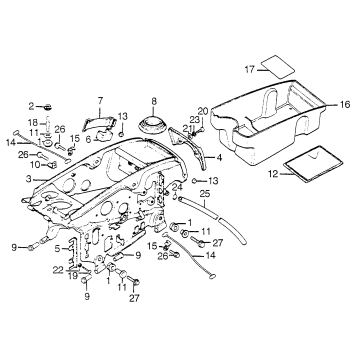 SHELTER FRAME + TOOL TRAY