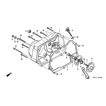 RIGHT CRANKCASE COVER