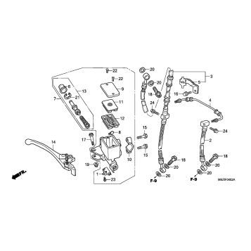 FRONT BRAKE MASTER CYLINDER (1)