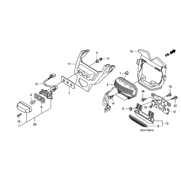 TAILLIGHT (VTX1800F)