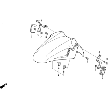 F2 FRONT FENDER 91-94