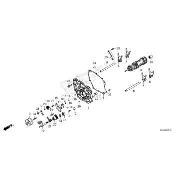 SHIFT DRUM@SHIFT FORK    (DCT)