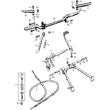 MAIN STAND + STEP BAR