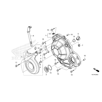 RIGHT CRANKCASE COVER