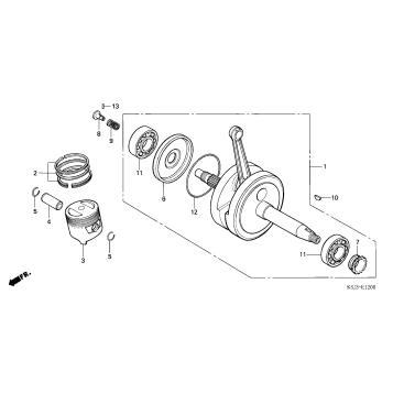 CRANKSHAFT@PISTON        (CRF80F)