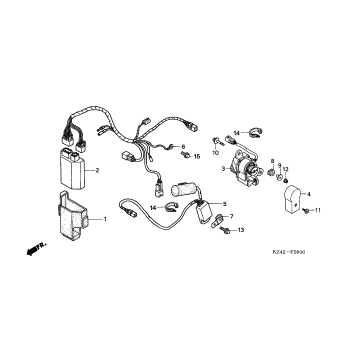 C.D.I. UNIT + SERVO MOTOR