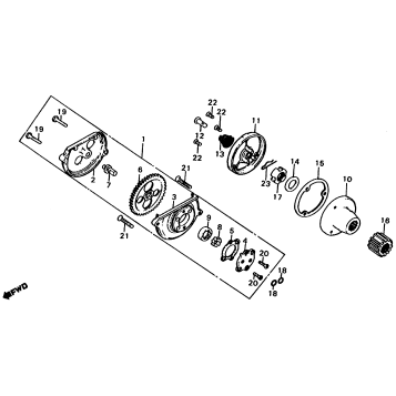 OIL PUMP + OIL FILTER