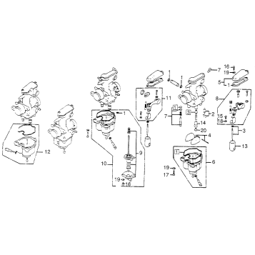 CARBURETOR COMPONENTS