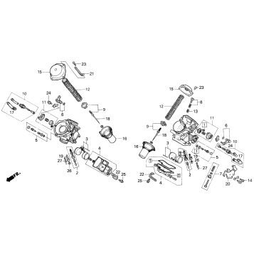 CARBURETOR COMPONENTS