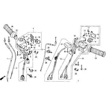 HANDLE SWITCH (A/SE)