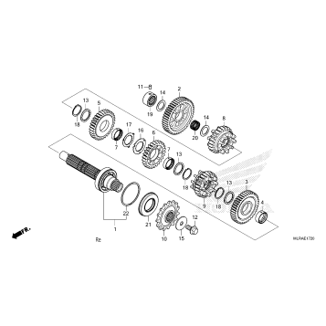 TRANSMISSION             (COUNTERSHAFT)