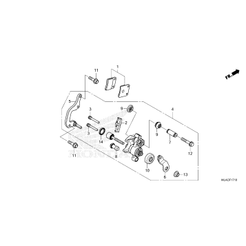 PARKING BRAKE CALIPER