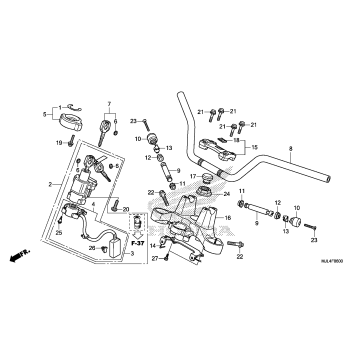 HANDLEBAR + TOP BRIDGE