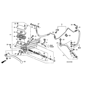 CLUTCH MASTER CYLINDER
