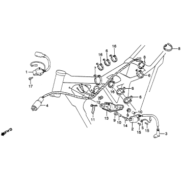 WIRE HARNESS + C.D.I. UNIT + IGNITION COIL
