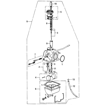 CARBURETOR K1-K2