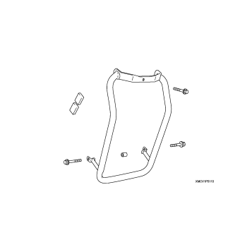 CHROME RADIATOR GUARD