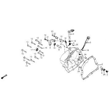 RIGHT CRANKCASE COVER