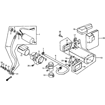 FUEL PUMP + TOOL BOX
