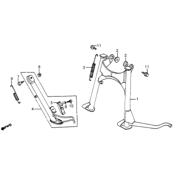 MAIN STAND + SIDE STAND