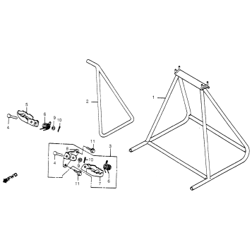 SIDE STAND + STEP 81