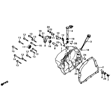 RIGHT CRANKCASE COVER