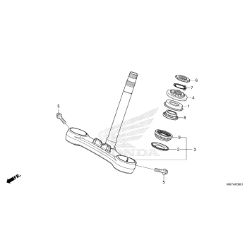 STEERING STEM (CBR650RAC)