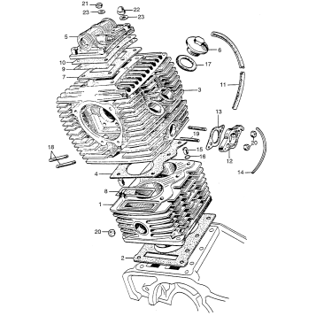 CYLINDER + CYLINDER HEAD