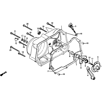 RIGHT CRANKCASE COVER