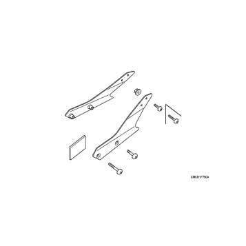 BACKREST RR. CARRIER MOUNT BRACKETS