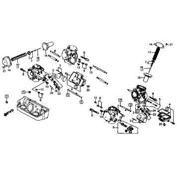 CARBURETOR COMP. PARTS