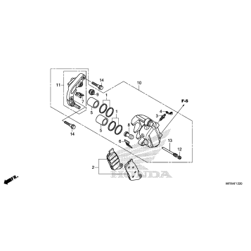 FRONT BRAKE CALIPER (1)