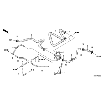 AIR INJECTION CONTROL VALVE ('08-)