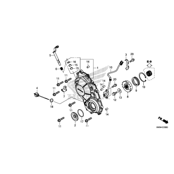 RIGHT CRANKCASE COVER