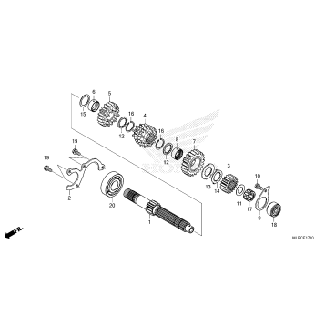 TRANSMISSION (MAINSHAFT)