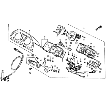 SPEEDOMETER + TACHOMETER