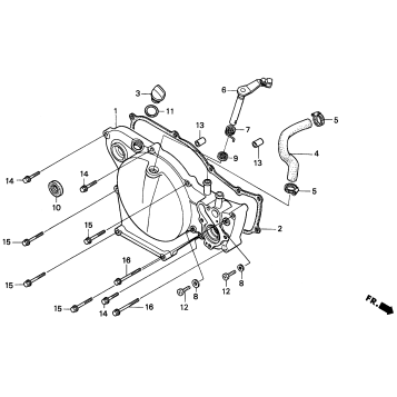 RIGHT CRANKCASE COVER