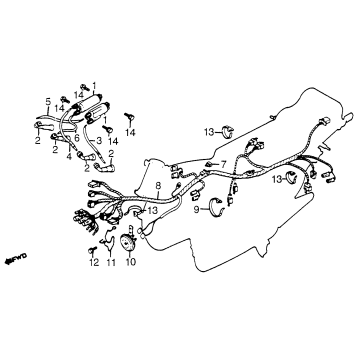 WIRE HARNESS + IGNITION COIL