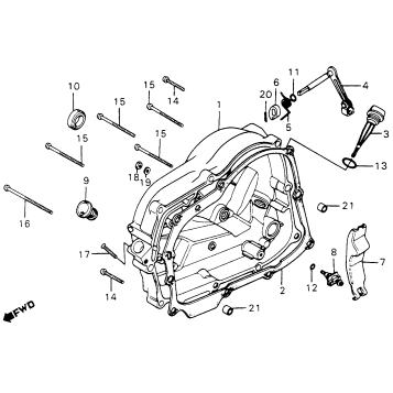 RIGHT CRANKCASE COVER