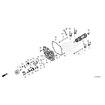 SHIFT DRUM@SHIFT FORK    (DCT)