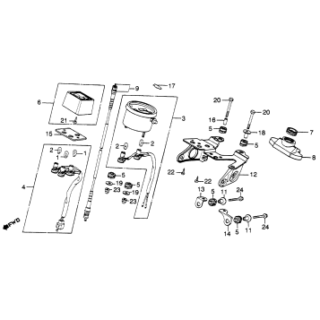 XL500R SPEEDOMETER 82