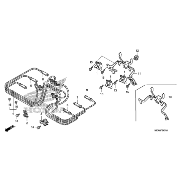 IGNITION COIL            (GL1800'06-)