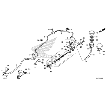 REAR BRAKE MASTER        CYLINDER (1)