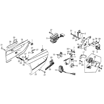 SIDE COVER + ELECTRIC PLATE