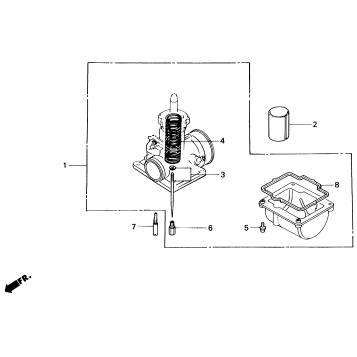 CARBURETOR OPTIONAL KIT 84